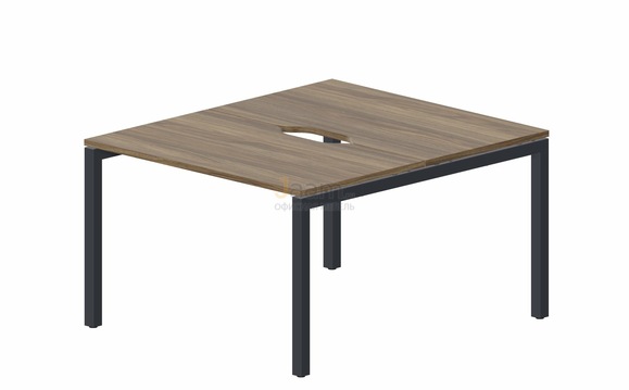 Мебель для персонала Составной стол на 2 рабочих места PEN2TV127 (2 эргономичных выреза)