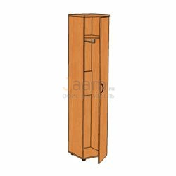 Мебель для персонала Офисный шкаф узкий для одежды ЛФ237
