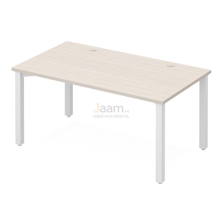 Мебель для персонала Стол рабочий на металлических опорах ПК-ЭКС-СТ140Х80/МК/Б