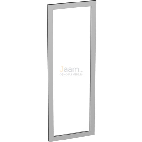 Мебель для персонала Дверь стекло сатин в алюм. рамке правое 60.0 прав
