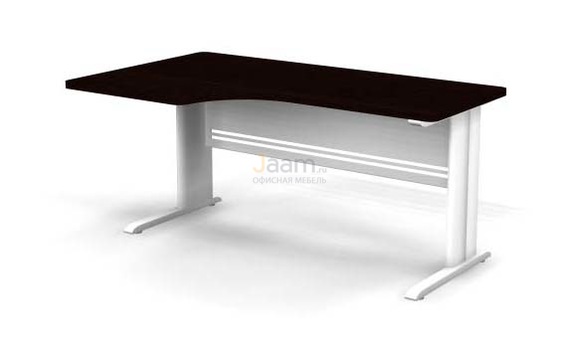 Мебель для персонала Стол эргономичный L-обр. каркасе левый B163М