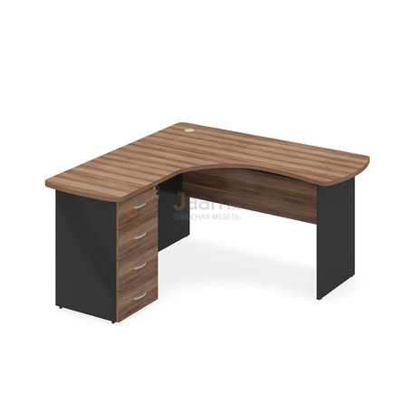 Мебель для персонала Стол эргономичный левый ПК-СТС-СТЭТ148Х149Л/Д