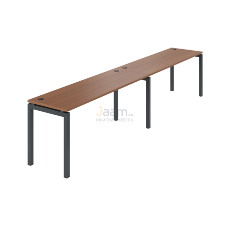 Мебель для персонала Бенч линейный на 2 рабочих места АМБЛ-005.60-2