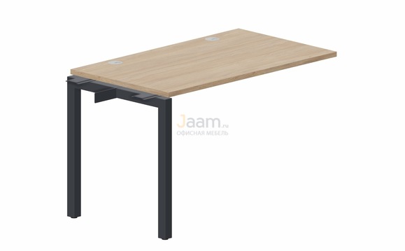 Мебель для персонала Стол приставной PENPG127 (2 громмета)