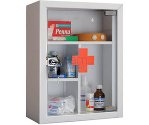 Металлическая аптечка Аптечка AMD-39G