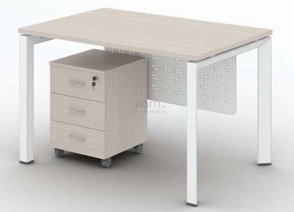 Мебель для персонала Стол+тумба мобильная ПК-ТН-КОМП№1