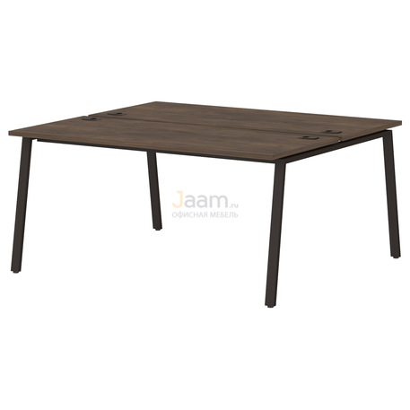 Мебель для персонала Стол-тандем на металлокаркасе T-140