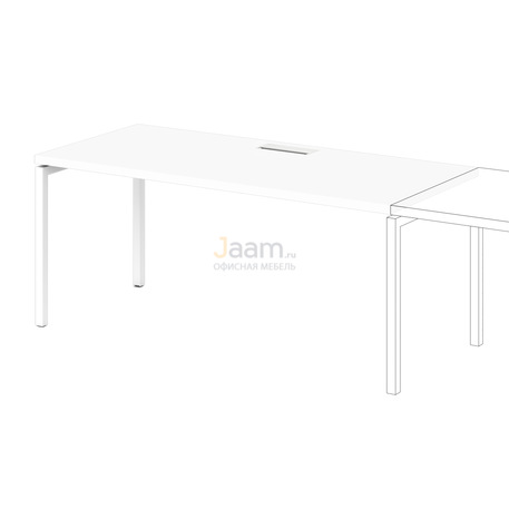 Мебель для персонала Дополнительное место к одиночному столу S-506