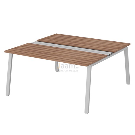 Мебель для персонала Рабочая станция на металлокаркасе ПК-ТНП-СР160Х160Н2/МКА/БЭ/КК