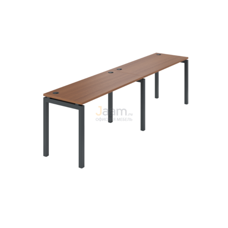 Мебель для персонала Бенч линейный на 2 рабочих места АМБЛ-003.60-2