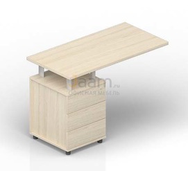 Мебель для персонала Офисная тумба приставная UDP31260