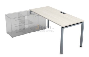 Мебель для персонала Стол для крепления на тумбу левый СТЛ-П.984