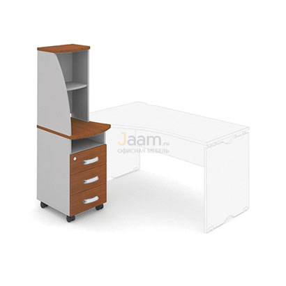 Мебель для персонала Тумба приставная левая 484