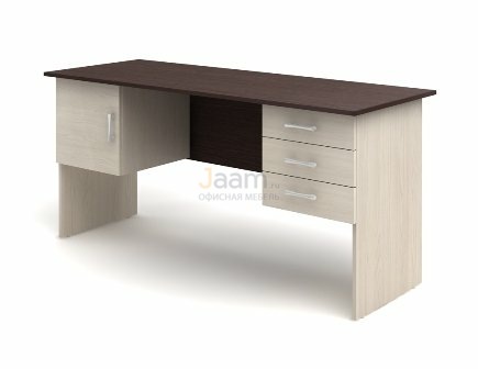 Мебель для персонала Стол двухтумбовый комбинированный СК29