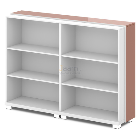 Кабинет руководителя Стеллаж средний двойной L-66