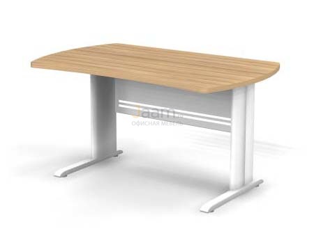 Мебель для персонала Стол прямой на L-обр. каркасе B155/1