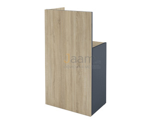 Стойка ресепшн Модуль стойки угловой I-84 правый