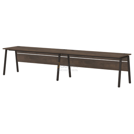 Мебель для персонала Линейный кластер на металлокаркасе T-149