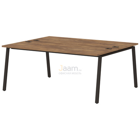 Мебель для персонала Стол-тандем на металлокаркасе Т-141