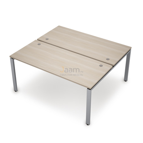 Мебель для персонала Бенч-система на 2 рабочих места 6МБ.6268