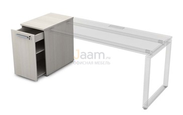 Мебель для персонала Офисная тумба с выкатной секцией 9Т.028
