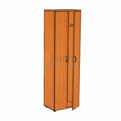 Мебель для персонала Офисный шкаф узкий для одежды ЛФ238