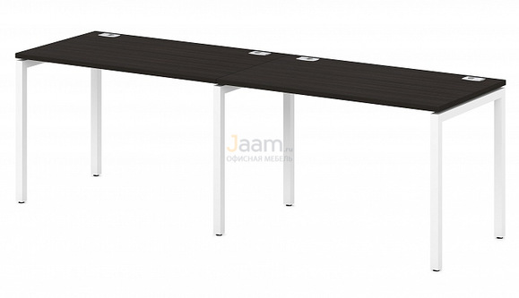 Мебель для персонала Линейный кластер на 2 рабочих места S-136