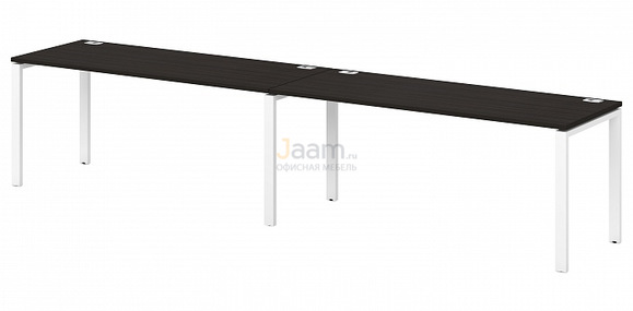 Мебель для персонала Линейный кластер на 2 рабочих места S-134