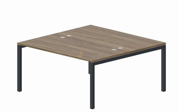 Мебель для персонала Составной стол на 2 рабочих места PEN2TG168 (4 громмета)