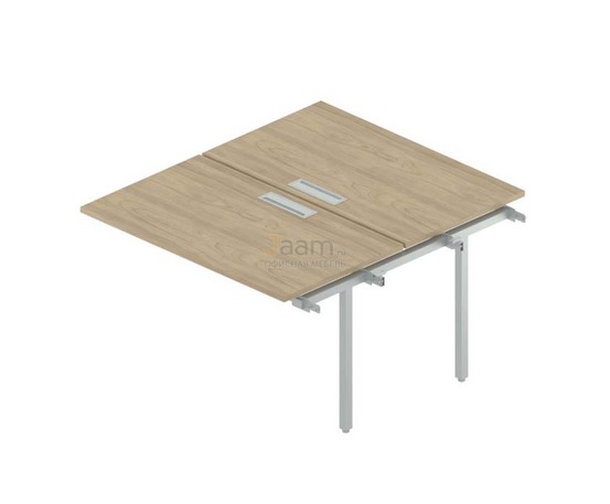 Мебель для персонала Промежуточный сдвоенный стол с люком RM-2.1(x2)+F-62