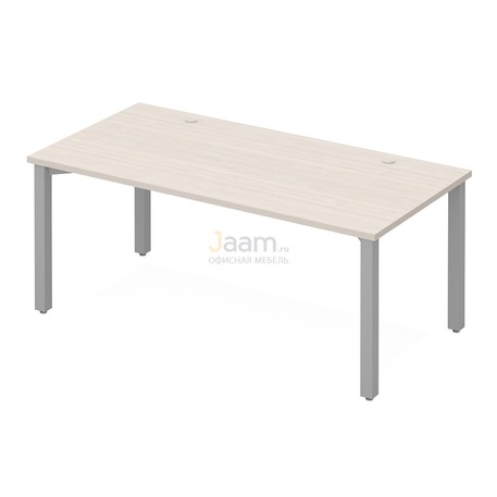 Мебель для персонала Стол рабочий на металлических опорах ПК-ЭКС-СТ160Х80/МК/Б
