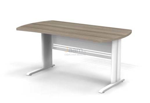 Мебель для персонала Стол прямой на L-обр. каркасе B158/1