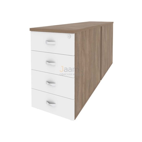 Мебель для персонала Офисная тумба приставная/опорная O.TPO-2.8