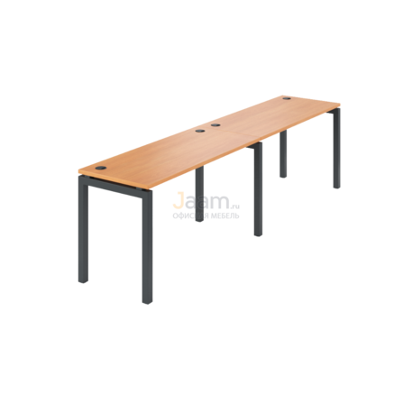 Мебель для персонала Бенч линейный на 2 рабочих места АМБЛ-003.60-2