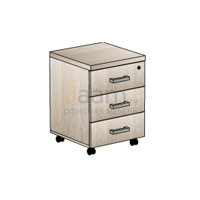 Кабинет руководителя Офисная тумба мобильная с замком ПР401