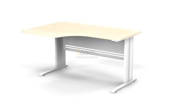Мебель для персонала Стол эргономичный L-обр. каркасе левый B143М