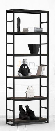 Мебель для персонала Стеллаж низкий с гор.орг. METALFRAME 2