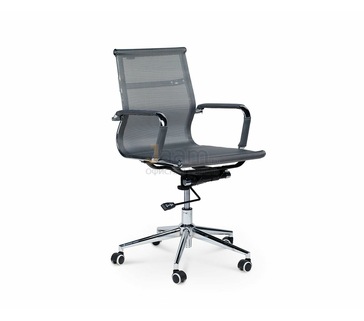 Кресло для руководителя Хельмут LB HA-102 серая сетка