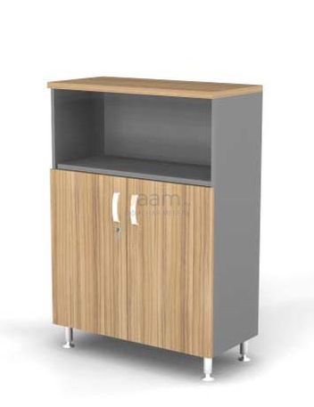 Мебель для персонала Шкаф комбинированный полуоткрытый BR81.0343