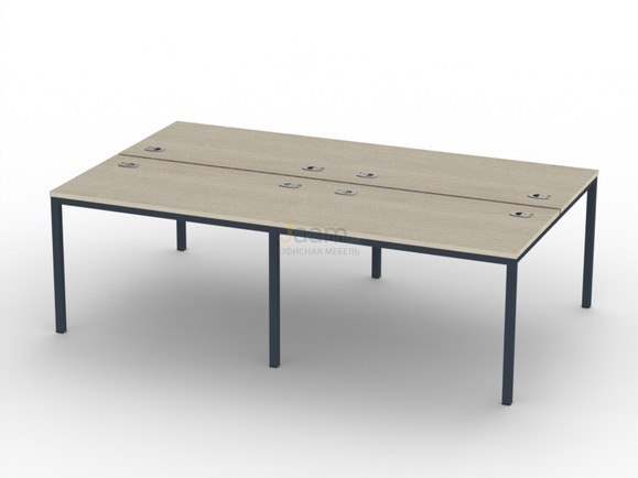 Мебель для персонала Бенч-система на 4 рабочих места I-52