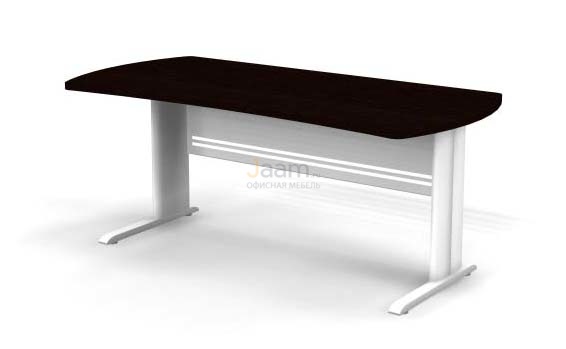 Мебель для персонала Стол прямой на L-обр. каркасе B161/1