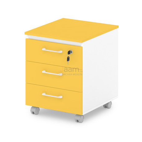 Мебель для персонала Офисная тумба подкатная с замком S-95