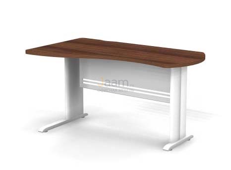 Мебель для персонала Стол асимметричный левый на L-образном каркасе B117/1