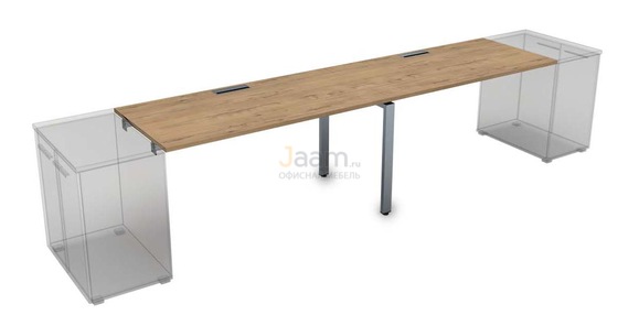 Мебель для персонала Бенч на 2 рабочих места СДТЛ-П.994