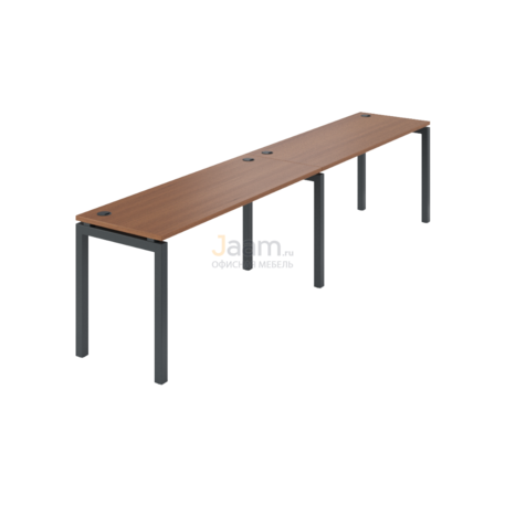 Мебель для персонала Бенч линейный на 2 рабочих места АМБЛ-004.60-2