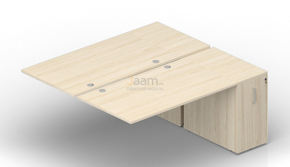 Мебель для персонала Приставной элемент (4 громмета) 2TPG168T072