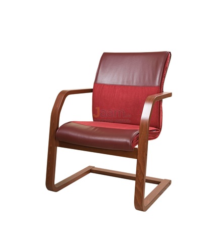 Кресло Лондон/В комб. Кожа нестандартная/база дерево